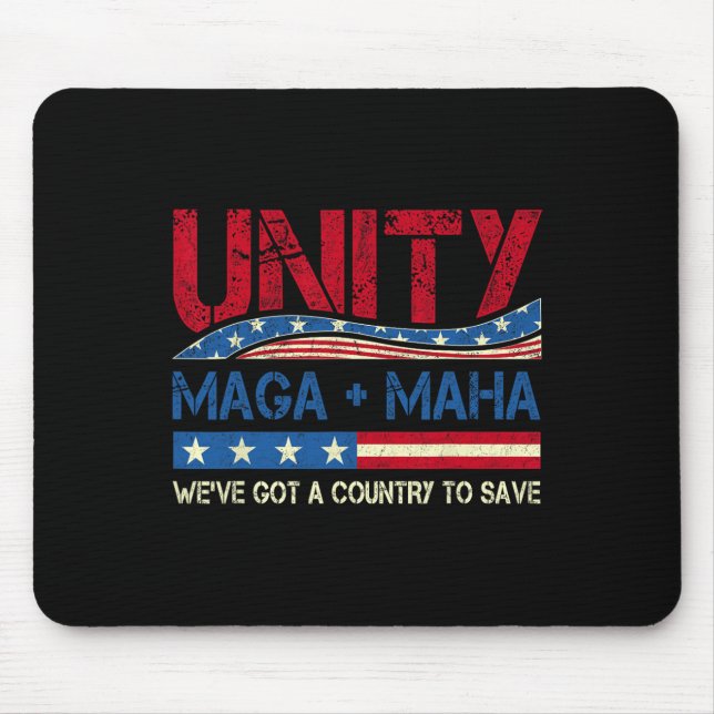 Tapis De Souris Unity Maha Nous avons un pays pour sauver Fl améri (Devant)