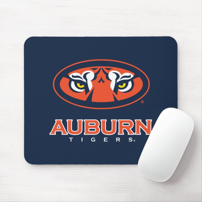 Tapis De Souris Université d'Auburn | Auburn Tigers (Avec souris)