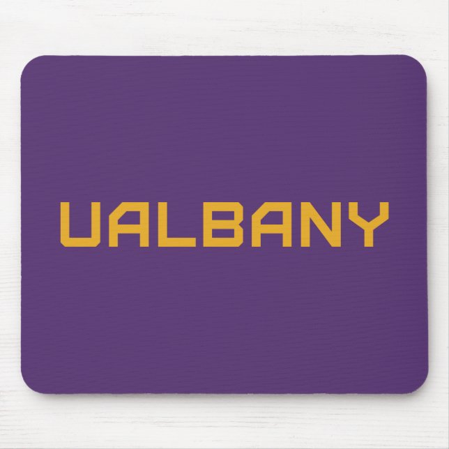 Tapis De Souris Université de Albany Wordmark (Devant)