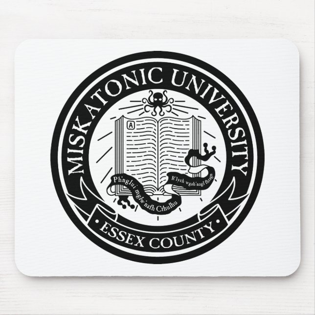 Tapis De Souris Université Mousepad de Miskatonic (Devant)