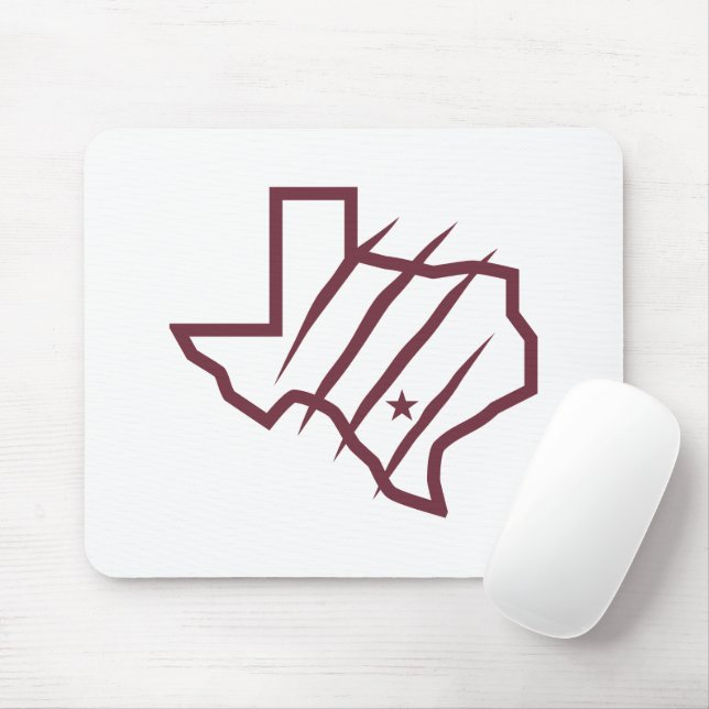 Tapis De Souris Université Texas A&M de San Antonio | Logo d'état (Avec souris)