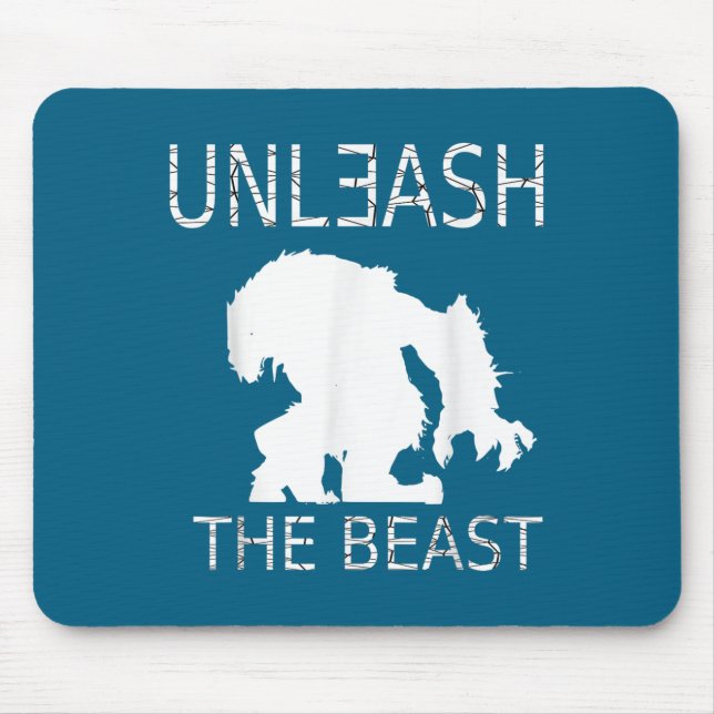 Tapis De Souris Unleahe Workout Motivation Gym Graphic  (Devant)