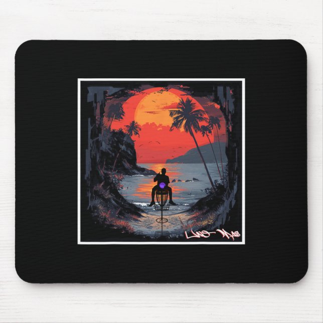 Tapis De Souris Uno Mas - Golf sur disque  (Devant)