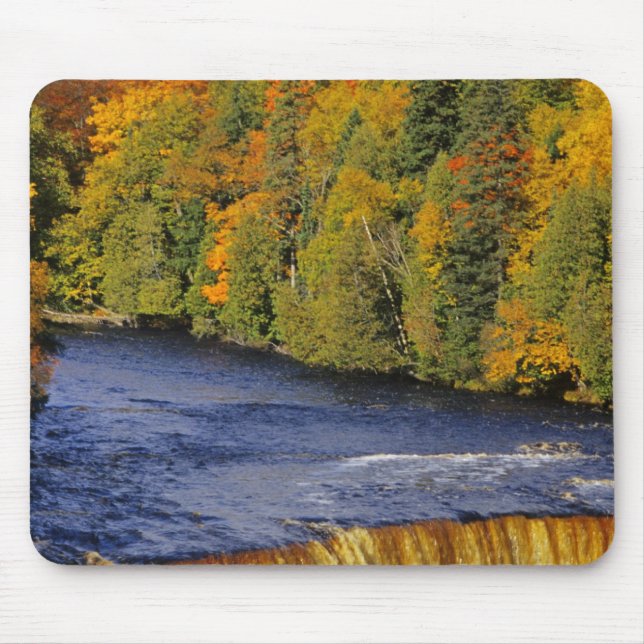 Tapis De Souris Upper Tahquamenon Falls dans le Michigan en amont (Devant)