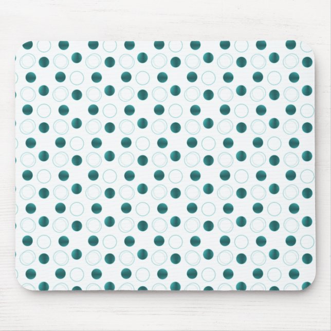 Tapis De Souris Uptown Bliss Mousepad, Turquoise (Devant)