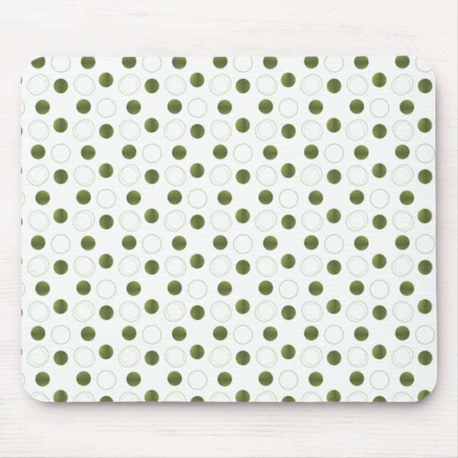 Tapis De Souris Uptown Bliss Mousepad, Verte De Clover (Devant)