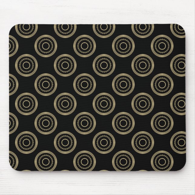 Tapis De Souris Uptown Posh Mousepad, Or (Devant)
