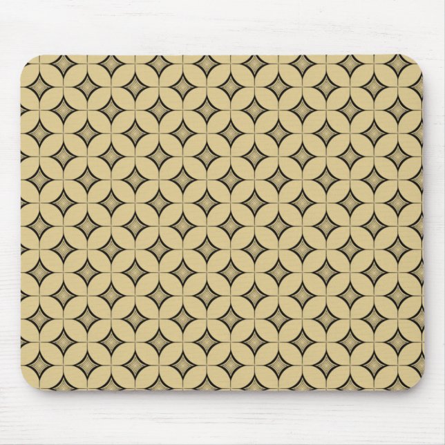 Tapis De Souris Uptown Retro Mousepad, Champagne (Devant)