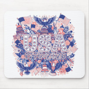 TAPIS DE SOURIS USA 1776-2026