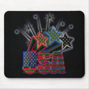 Tapis De Souris USA Fiers