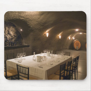 Tapis De Souris USA, Oregon, Dundee. Salle à manger au tir à l'arc