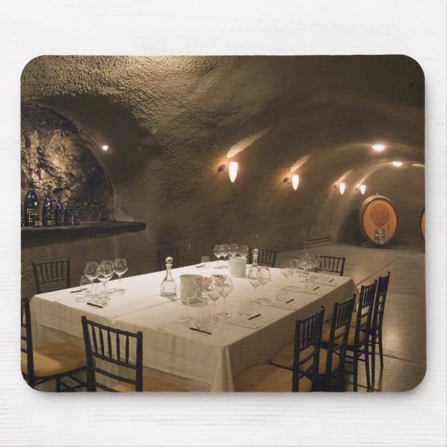 Tapis De Souris USA, Oregon, Dundee. Salle à manger au tir à l'arc (Devant)