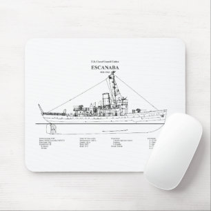 Tapis De Souris USCGC Escanaba wpc-77 - BD