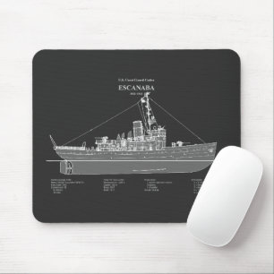 Tapis De Souris USCGC Escanaba wpc-77 - PD