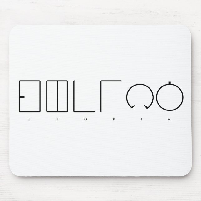 Tapis De Souris Utopia (Devant)