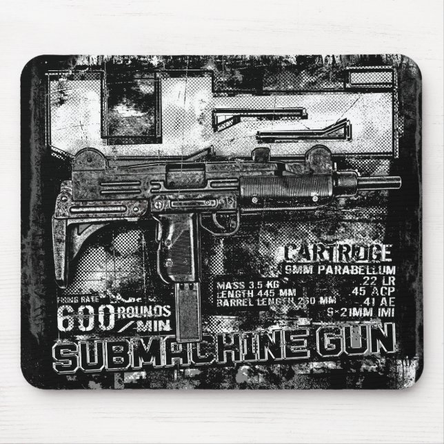Tapis De Souris Uzi (Devant)