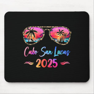 Tapis De Souris Vacances à Cabo San Lucas 2025 Groupe de famille a