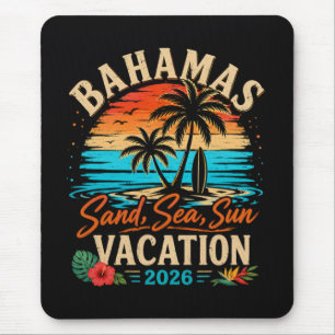 Tapis De Souris Vacances Bahamas Sable Mer Soleil 2026