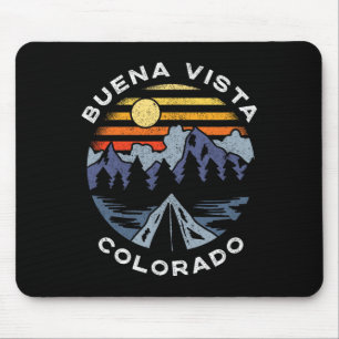 Tapis De Souris Vacances de camping dans les montagnes du Colorado