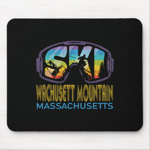 Tapis De Souris Vacances de ski à Wachusett Mountain Machusetts