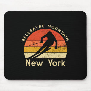 Tapis De Souris Vacances de ski Belleayre Mountain New York Montag