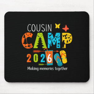 Tapis De Souris Vacances d'été camp de cousins 2026 créant des sou