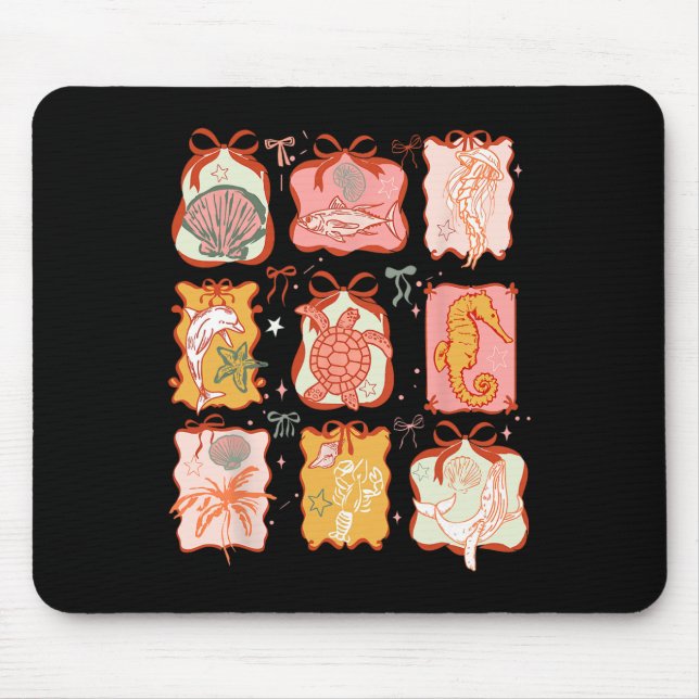 Tapis De Souris Vacances d'été Hawaii Bea (Devant)