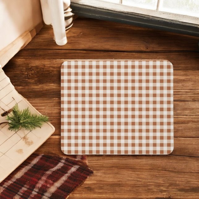 Tapis De Souris Vacances en buffle beige et Brown (Créateur téléchargé)