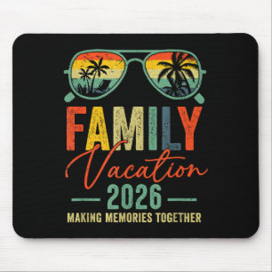 Tapis De Souris Vacances en famille 2026 plage tenue estivale asso