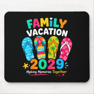Tapis De Souris Vacances en famille été 2029 voyages en famille à 