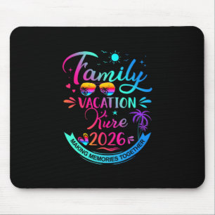 Tapis De Souris Vacances familiales Kure 2026 Cadeau Palmier