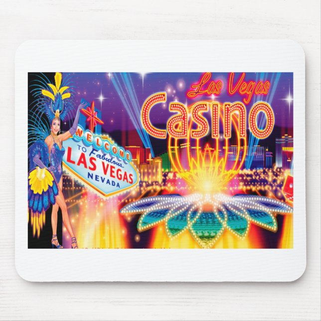 Tapis De Souris Vacances Las Vegas (Devant)
