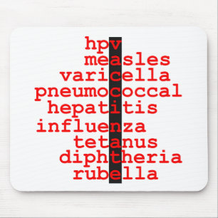 Tapis De Souris vaccinate mouse pad