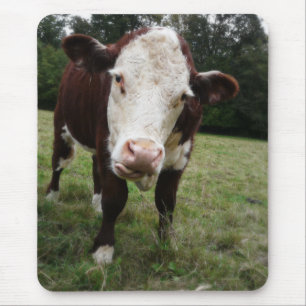 Tapis De Souris Vache collant la langue