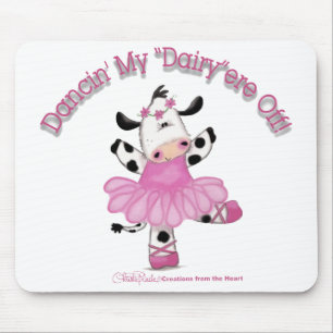 Tapis De Souris Vache de Ballerina