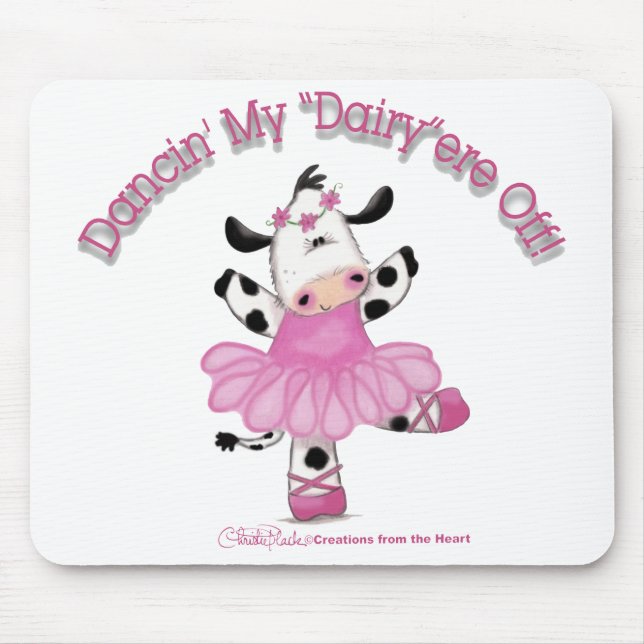 Tapis De Souris Vache de Ballerina (Devant)
