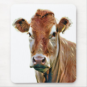 TAPIS DE SOURIS VACHE MIGNONNE