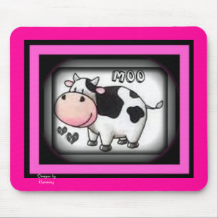 Tapis De Souris Vache Mousepad à MOO