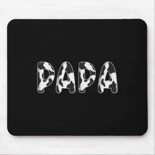 Tapis De Souris Vache Papa Anniversaire Famille Correspondance Fêt