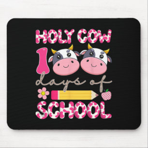 Tapis De Souris Vache Sainte 100 Jours De L'École 100E Jour Enseig