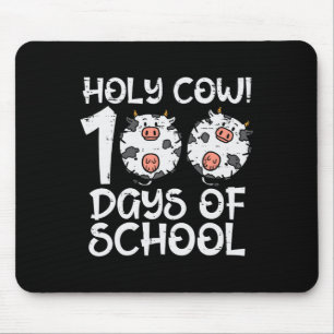 Tapis De Souris Vache Sainte 100 Jours De L'École 100E Jour Enseig