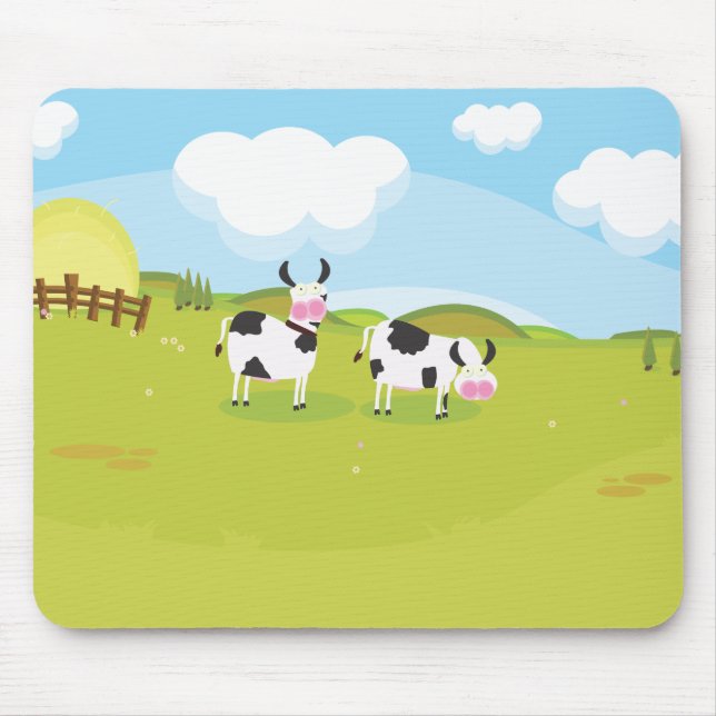 Tapis De Souris Vaches (Devant)