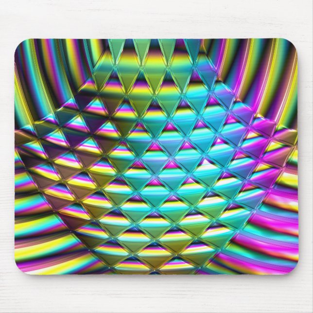 Tapis De Souris Vague chromatique Art 1A (Devant)