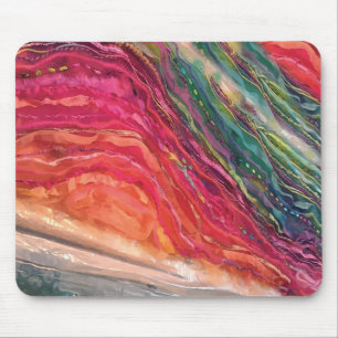 Tapis De Souris Vagues colorées Mousepad