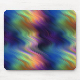 Tapis de souris Vagues de couleurs