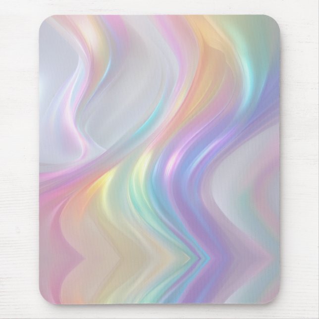 Tapis De Souris Vagues de Lumière (Devant)