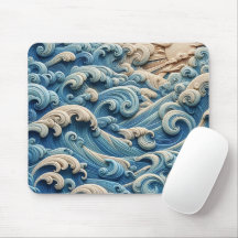 Tapis de souris Vagues océaniques