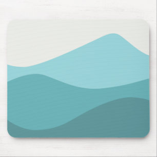 Tapis De Souris Vagues vertes