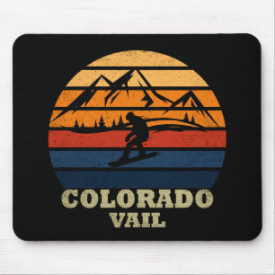 Tapis De Souris Vail Colorado vintage