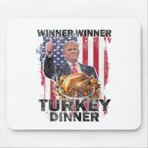 Tapis De Souris Vainqueur Trump Vance Humour Dîner Turquie